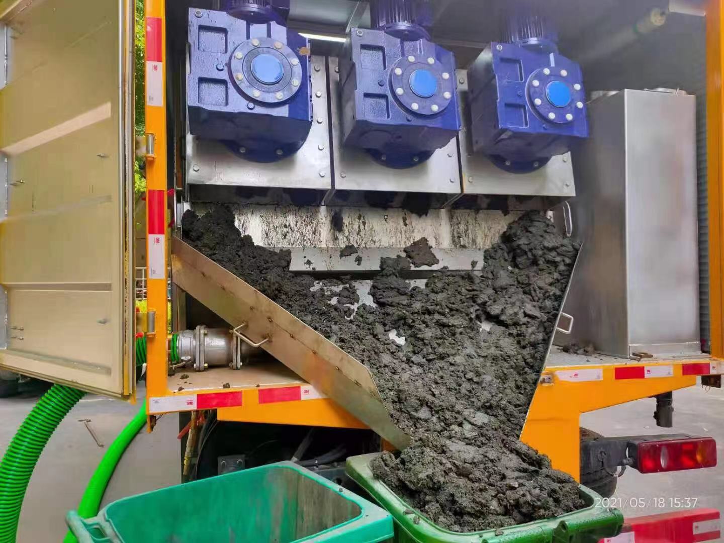 九江化粪池清掏城市维护站-泥浆净化干湿分离处理